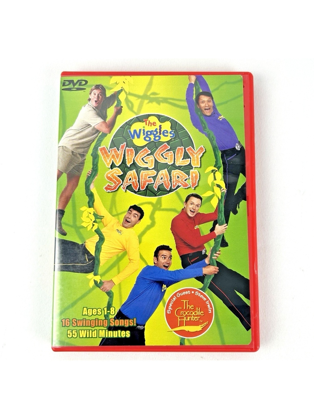 The Wiggles & Steve Irwin Wiggly Safari With the Crocodile Hunter DVD *Tested*